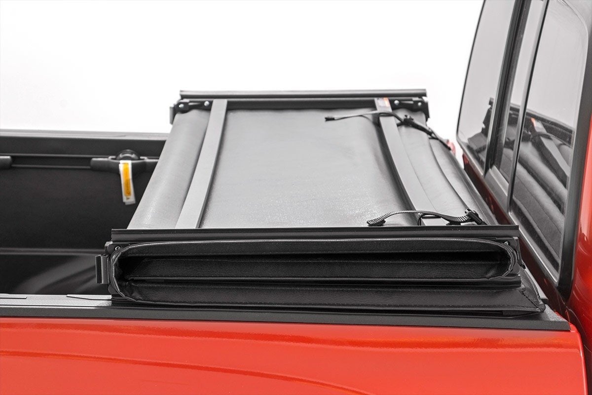 Soft Tri-Fold Bed Cover | 6'7" Bed | Ford F-150 (21-24)/F-150 Lightning (22-24) 