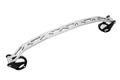 HPS Performance Aluminum Front Strut Tower Brace Bar Polished 42-100P
