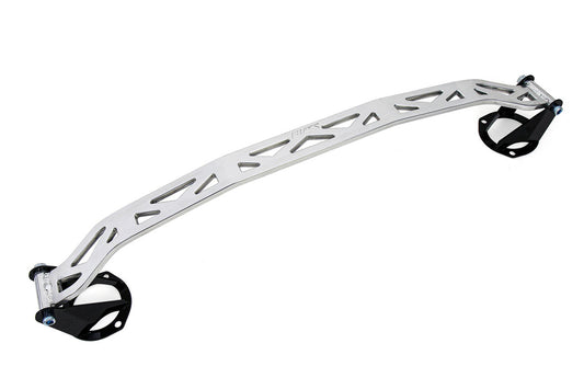 HPS Performance Aluminum Front Strut Tower Brace Bar Polished 42-100P