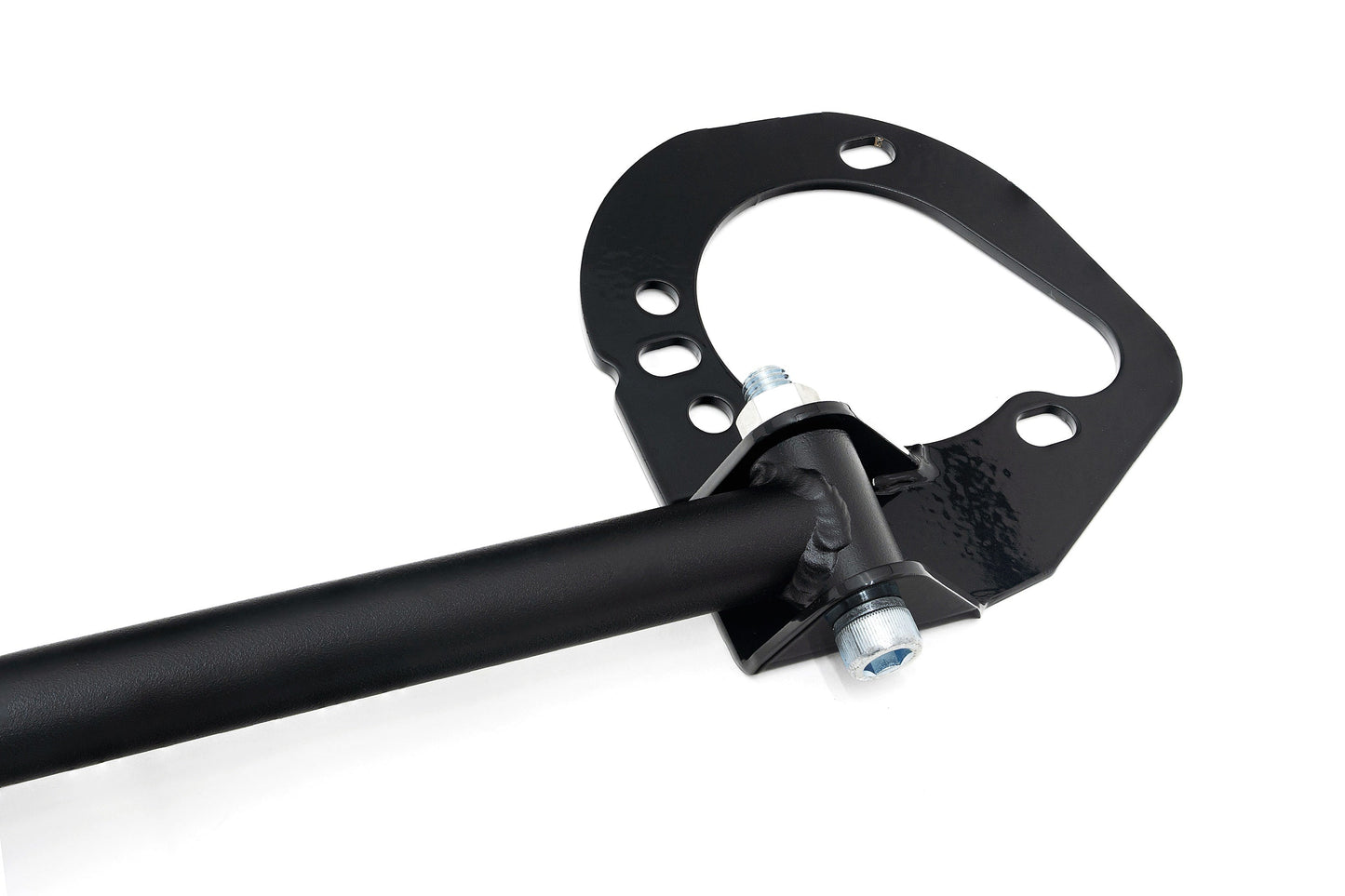 HPS Performance Aluminum Front Strut Tower Brace Bar, Black, 42-103WB