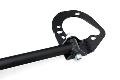 HPS Performance Aluminum Front Strut Tower Brace Bar, Black, 42-103WB