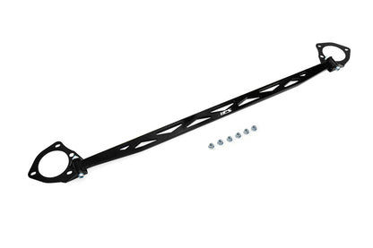 HPS Performance Aluminum Front Strut Tower Brace Bar Polished 42-104P