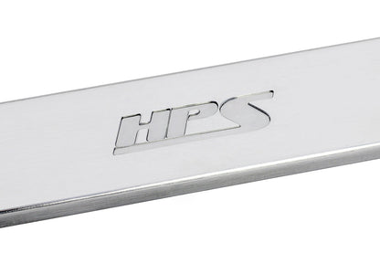 HPS Performance Aluminum Front Strut Brace Bar, Polished, 42-105P