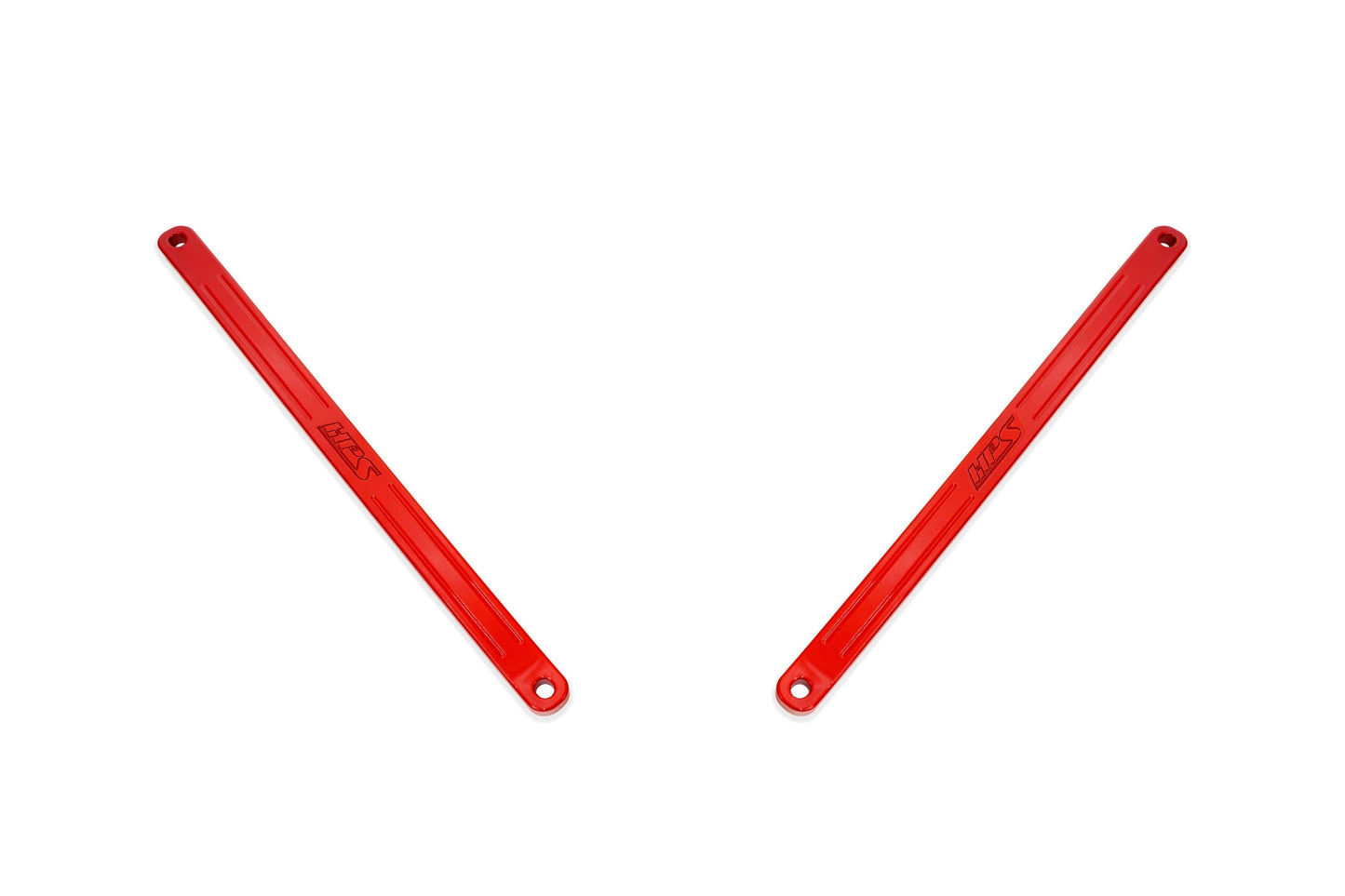 HPS Performance Front Billet Strut Bar Cross Brace Red 42-115R