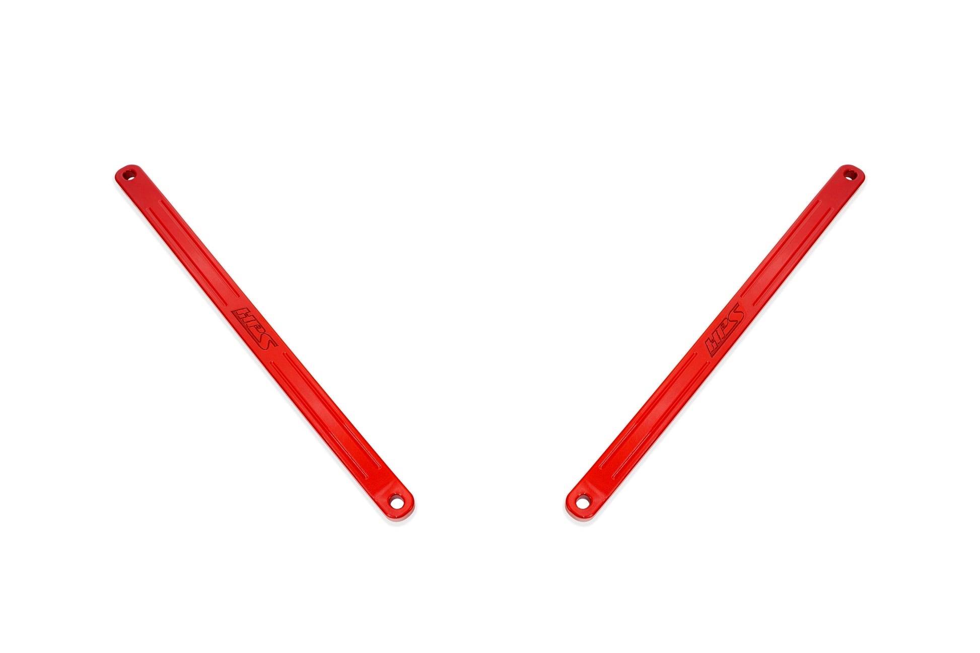 HPS Performance Front Billet Strut Bar Cross Brace Red 42-115R