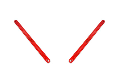 HPS Performance Front Billet Strut Bar Cross Brace Red 42-115R
