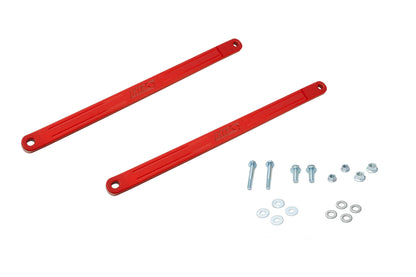 HPS Performance Front Billet Strut Bar Cross Brace, Red, 42-115R