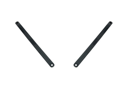HPS Performance Front Billet Strut Bar Cross Brace Black 42-115WB
