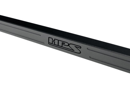 HPS Performance Front Billet Strut Bar Cross Brace, Black, 42-115WB