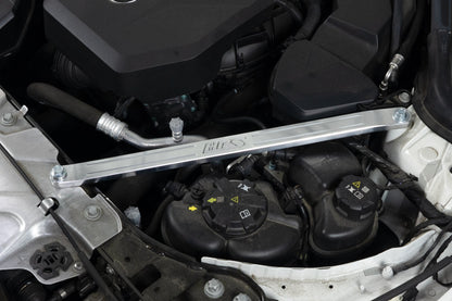 HPS Performance Front Billet Strut Bar Cross Brace, Black, 42-115WB