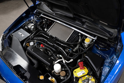 HPS Performance Aluminum Front Strut Tower Brace Bar, Polished, 42-116P