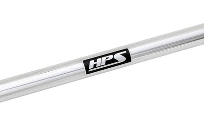 HPS Performance Aluminum Front Strut Tower Brace Bar, Polished, 42-116P