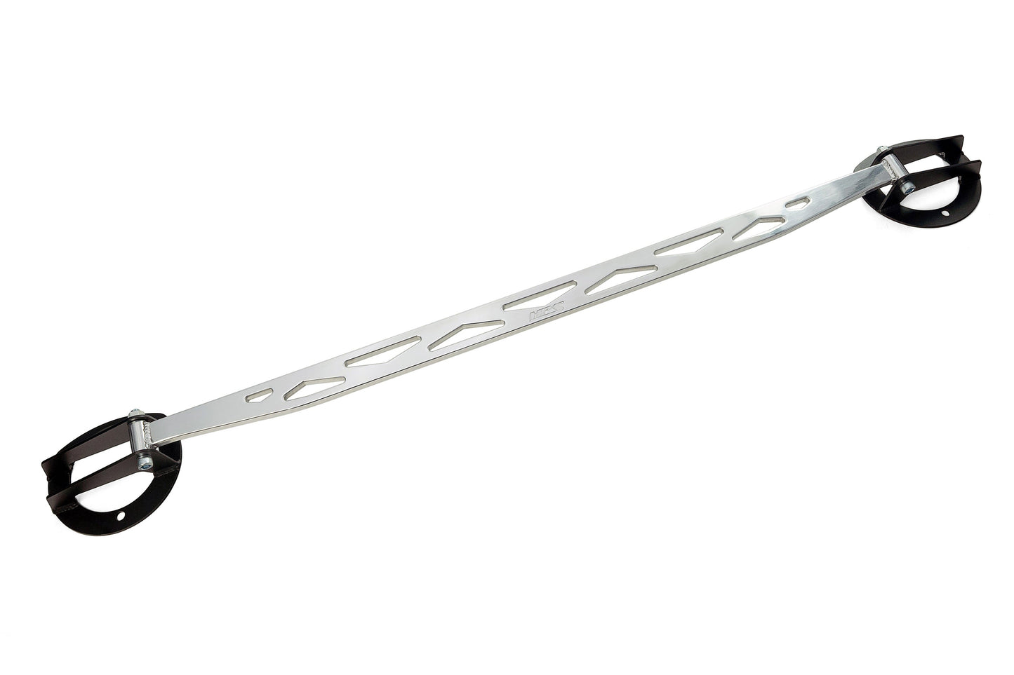 HPS Performance Aluminum Front Strut Tower Brace Bar Polished 42-118P