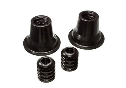 Energy Suspension Rear Bump Stop Isolator Set - Black