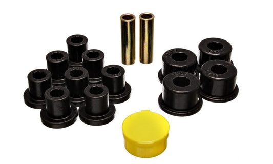 Energy Suspension 6/74-80 MG MGB Black Rear Leaf Spring Bushing Set