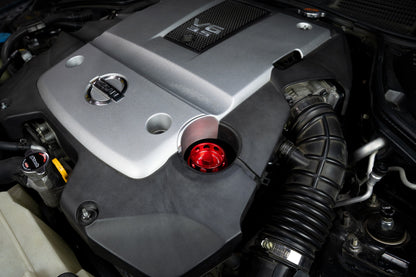 HPS Performance Billet Aluminum Oil Cap for Honda B C D F H J K L R Series Engine, Red, 5269-104R