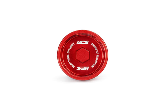 HPS Performance Billet Aluminum Engine Oil Filler Cap Red 5269-110R