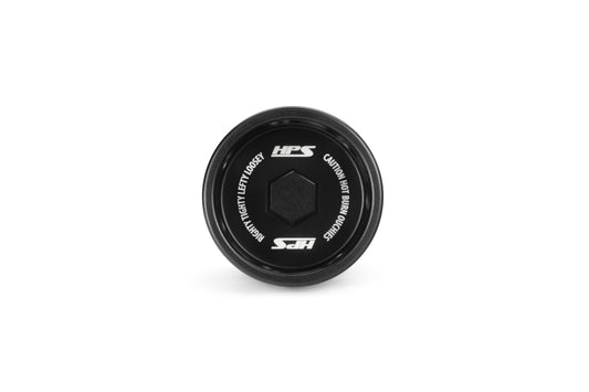 HPS Performance Billet Aluminum Engine Oil Filler Cap Black 5269-110WB
