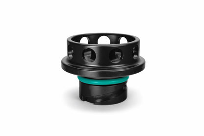 HPS Performance Billet Aluminum Engine Oil Filler Cap, Black, 5269-111WB