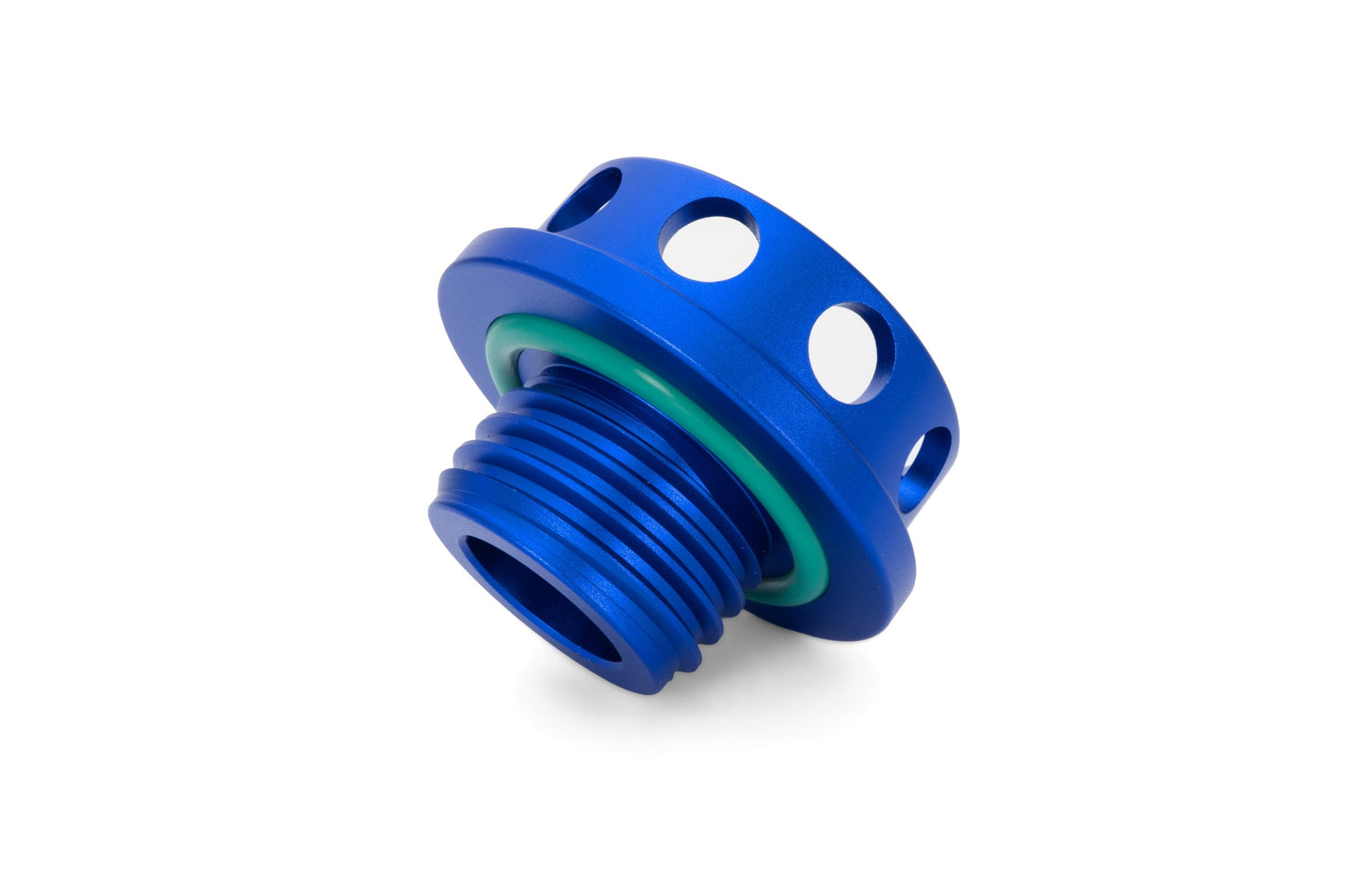 HPS Performance Billet Aluminum Engine Oil Filler Cap, Blue, 5269-105BL