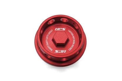 HPS Performance Billet Aluminum Oil Cap for Honda B C D F H J K L R Series Engine, Red, 5269-104R
