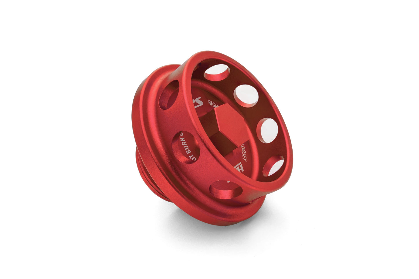 HPS Performance Billet Aluminum Oil Cap for Honda B C D F H J K L R Series Engine, Red, 5269-104R