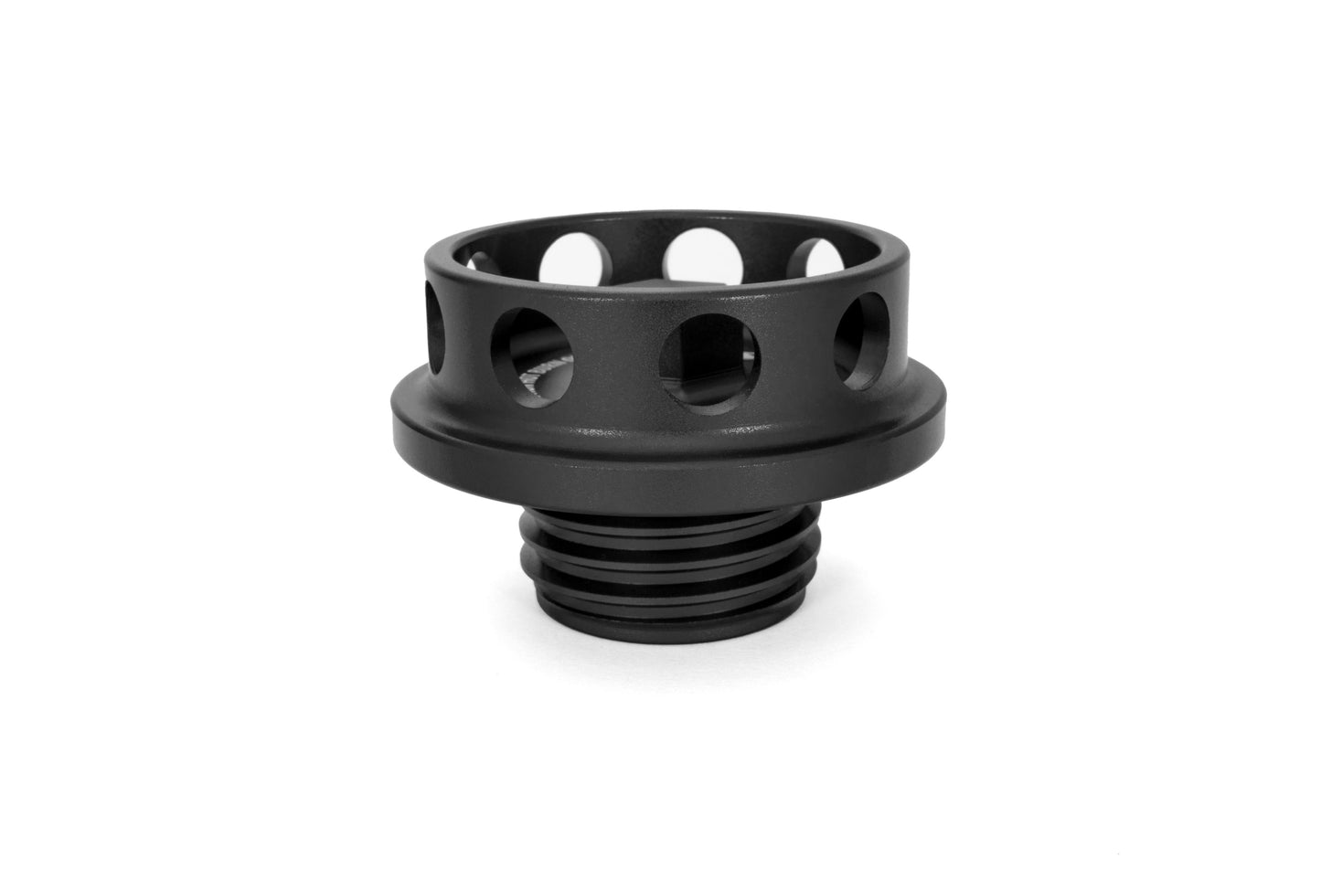 HPS Performance Billet Aluminum Engine Oil Filler Cap, Black, 5269-105WB