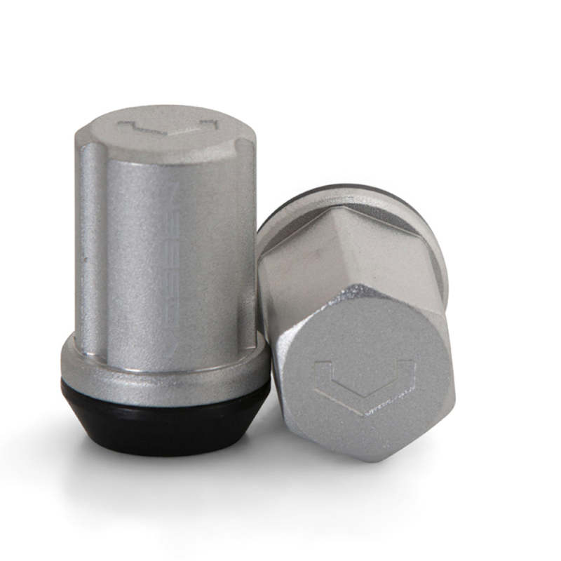 Vossen 35mm Lock Nut - 14x1.5 - 19mm Hex - Cone Seat - Silver (Set of 4)