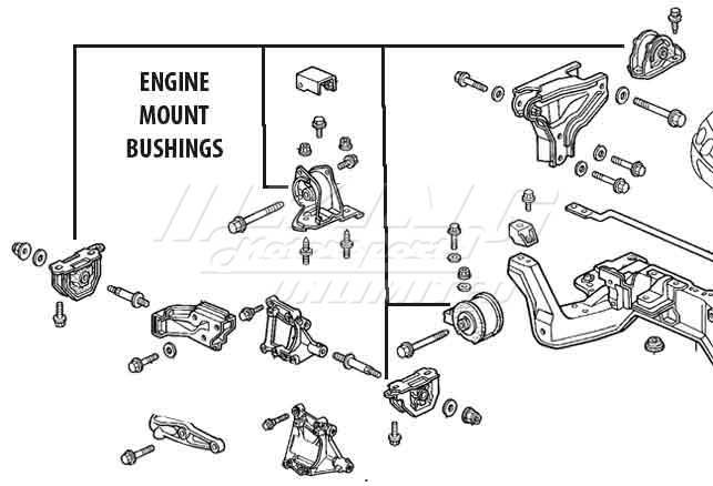 Mugen Acura Integra (1994-2001) Motor / Engine Mount *Manual Transmission*