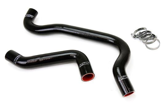 HPS Performance High Temp Reinforced Silicone Radiator Coolant Hose Kit Black 57-1009-BLK