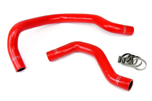 HPS Performance High Temp Reinforced Silicone Radiator Coolant Hose Kit Red 57-1016-RED