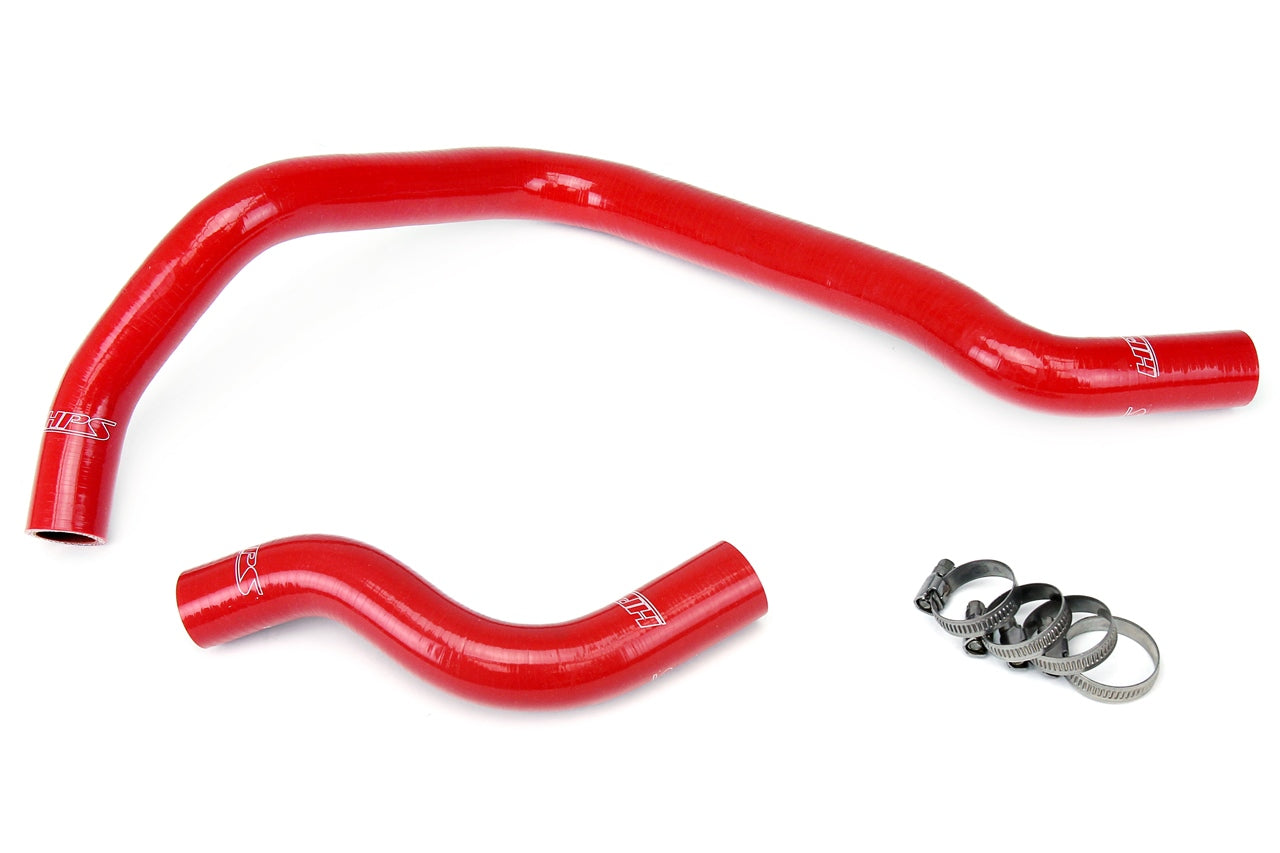 HPS Performance High Temp Reinforced Silicone Radiator Coolant Hose Kit Red 57-1018-RED