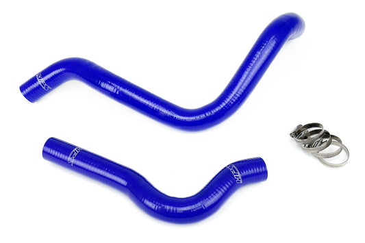 HPS Performance High Temp Reinforced Silicone Radiator Coolant Hose Kit Blue 57-1019-BLUE