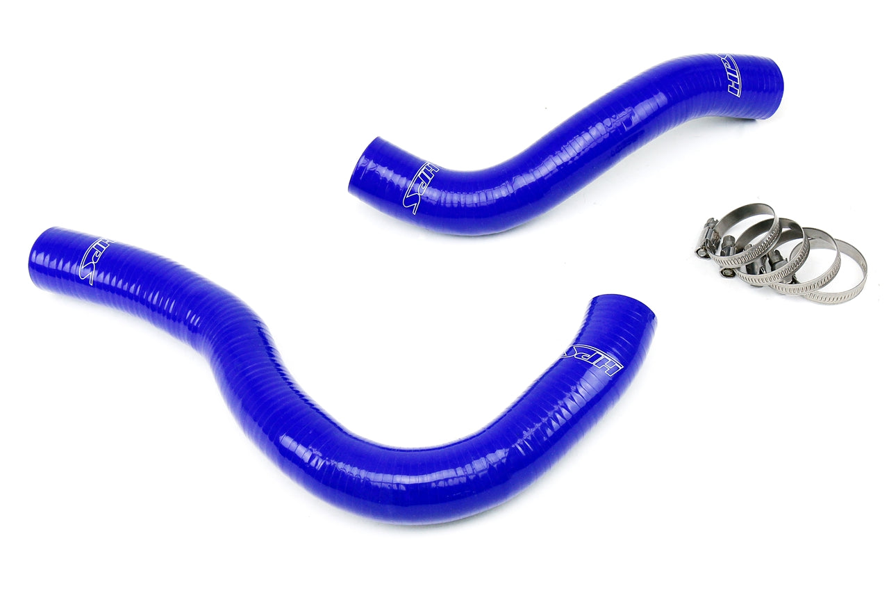 HPS Performance High Temp Reinforced Silicone Radiator Coolant Hose Kit Blue 57-1020-BLUE