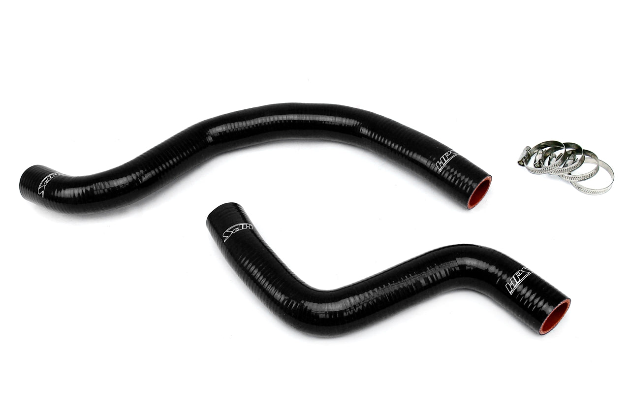 HPS Performance High Temp Reinforced Silicone Radiator Coolant Hose Kit Black 57-1040-BLK