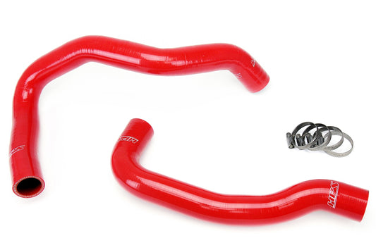 HPS Performance High Temp Reinforced Silicone Radiator Coolant Hose Kit Red 57-1044-RED