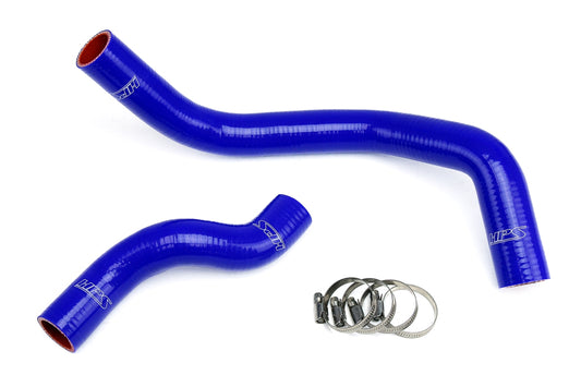 HPS Performance High Temp Reinforced Silicone Radiator Coolant Hose Kit Blue 57-1045-BLUE