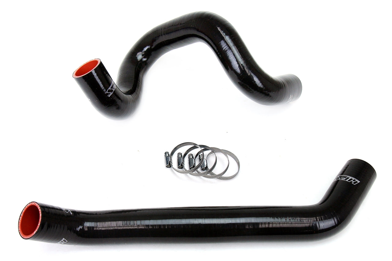 HPS Performance High Temp Reinforced Silicone Radiator Coolant Hose Kit Black 57-1220R-BLK