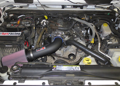 HPS Performance High Temp Reinforced Silicone Radiator Coolant Hose Kit, Black, 57-1220R-BLK