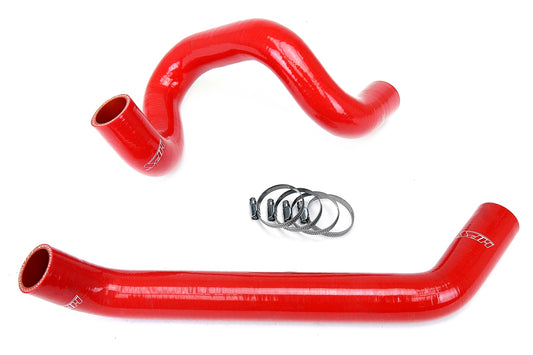 HPS Performance High Temp Reinforced Silicone Radiator Coolant Hose Kit Red 57-1220R-RED