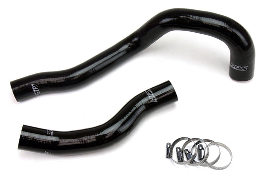 HPS Performance High Temp Reinforced Silicone Radiator Coolant Hose Kit Black 57-1225-BLK