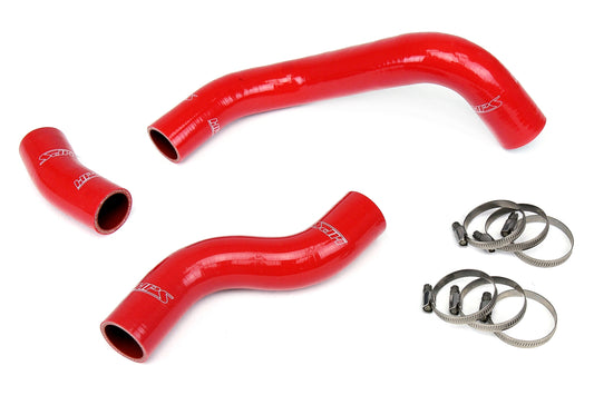 HPS Performance High Temp Reinforced Silicone Radiator Coolant Hose Kit Red 57-1226-RED