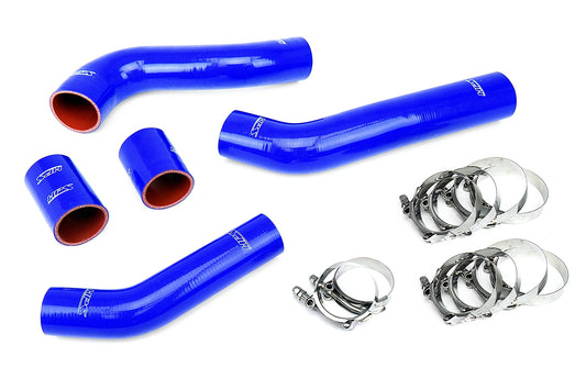 HPS Performance High Temp Reinforced Silicone Intercooler Hose Boots Kit Blue 57-1228-BLUE