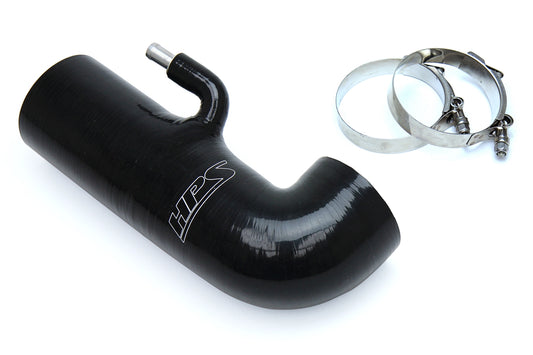 HPS Performance High Temp Reinforced Silicone Air Intake Hose Kit Black 57-1231-BLK