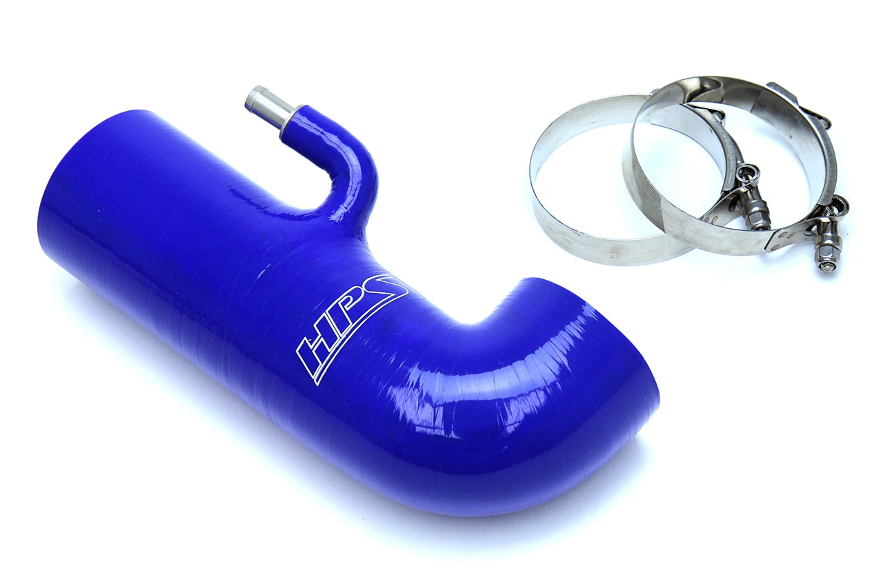 HPS Performance High Temp Reinforced Silicone Air Intake Hose Kit Blue 57-1231-BLUE