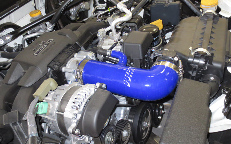 HPS Performance High Temp Reinforced Silicone Air Intake Hose Kit, Blue, 57-1231-BLUE