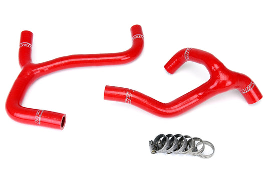 HPS Performance High Temp Reinforced Silicone Radiator Coolant Hose Kit Red 57-1238-RED