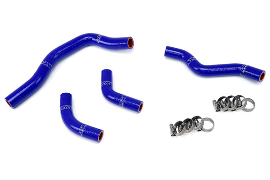 HPS Performance High Temp Reinforced Silicone Radiator Coolant Hose Kit Blue 57-1239-BLUE