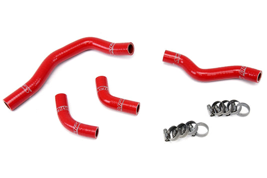 HPS Performance High Temp Reinforced Silicone Radiator Coolant Hose Kit Red 57-1239-RED