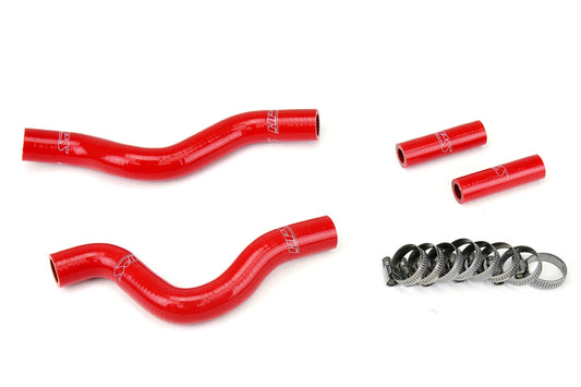 HPS Performance High Temp Reinforced Silicone Radiator Coolant Hose Kit Red 57-1257-RED